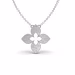 Crystal Clover Charm