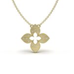 Crystal Clover Charm