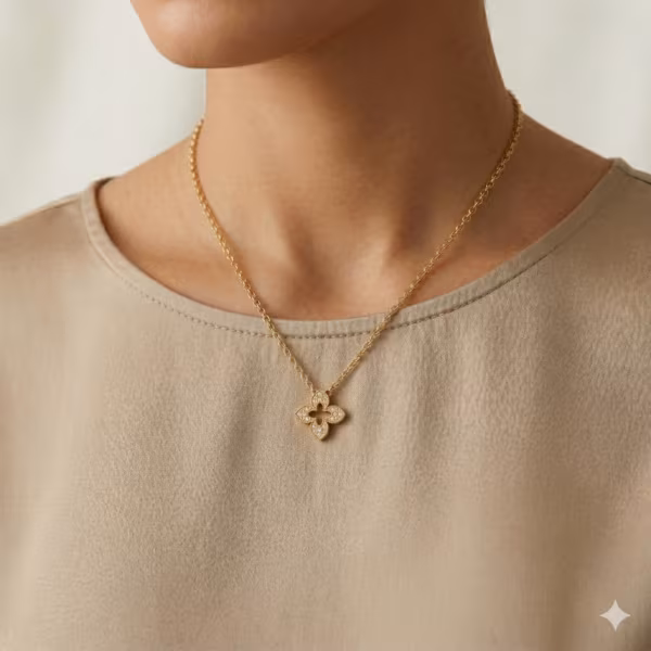 Princess Clover Necklace