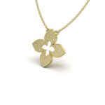 Crystal Clover Charm