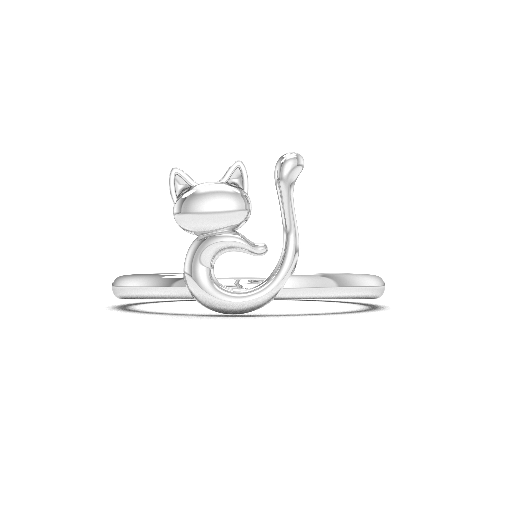 Minimalist Kitty Ring