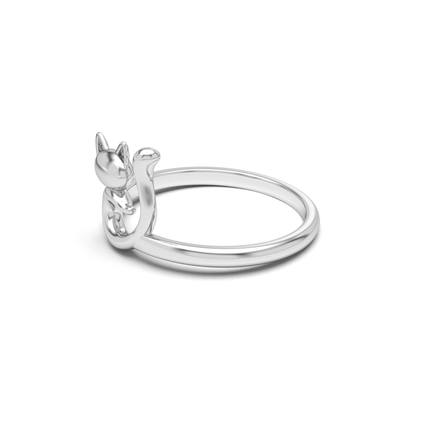 Minimalist Kitty Ring