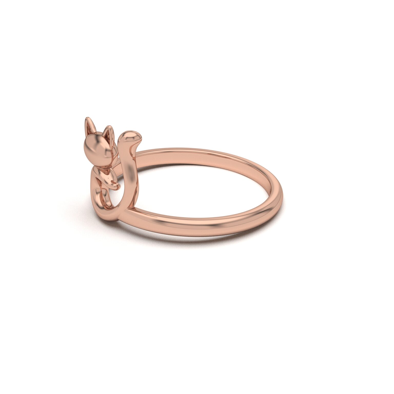 Minimalist Kitty Ring