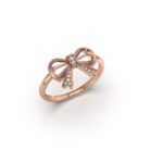 Sparkling Bow Ring