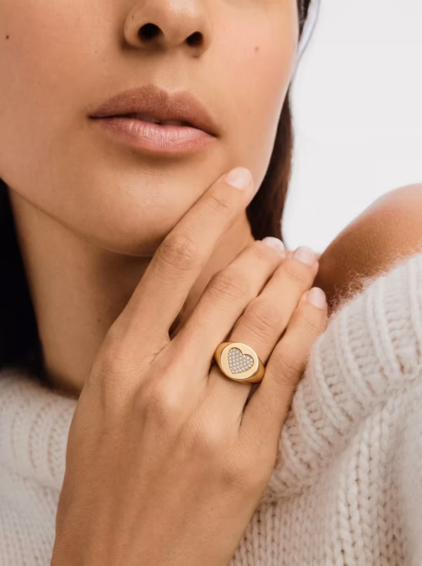 Heart Signet Ring