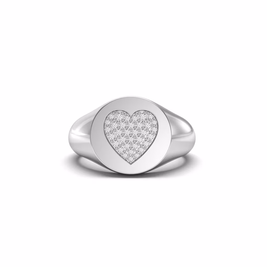 Heart Signet Ring
