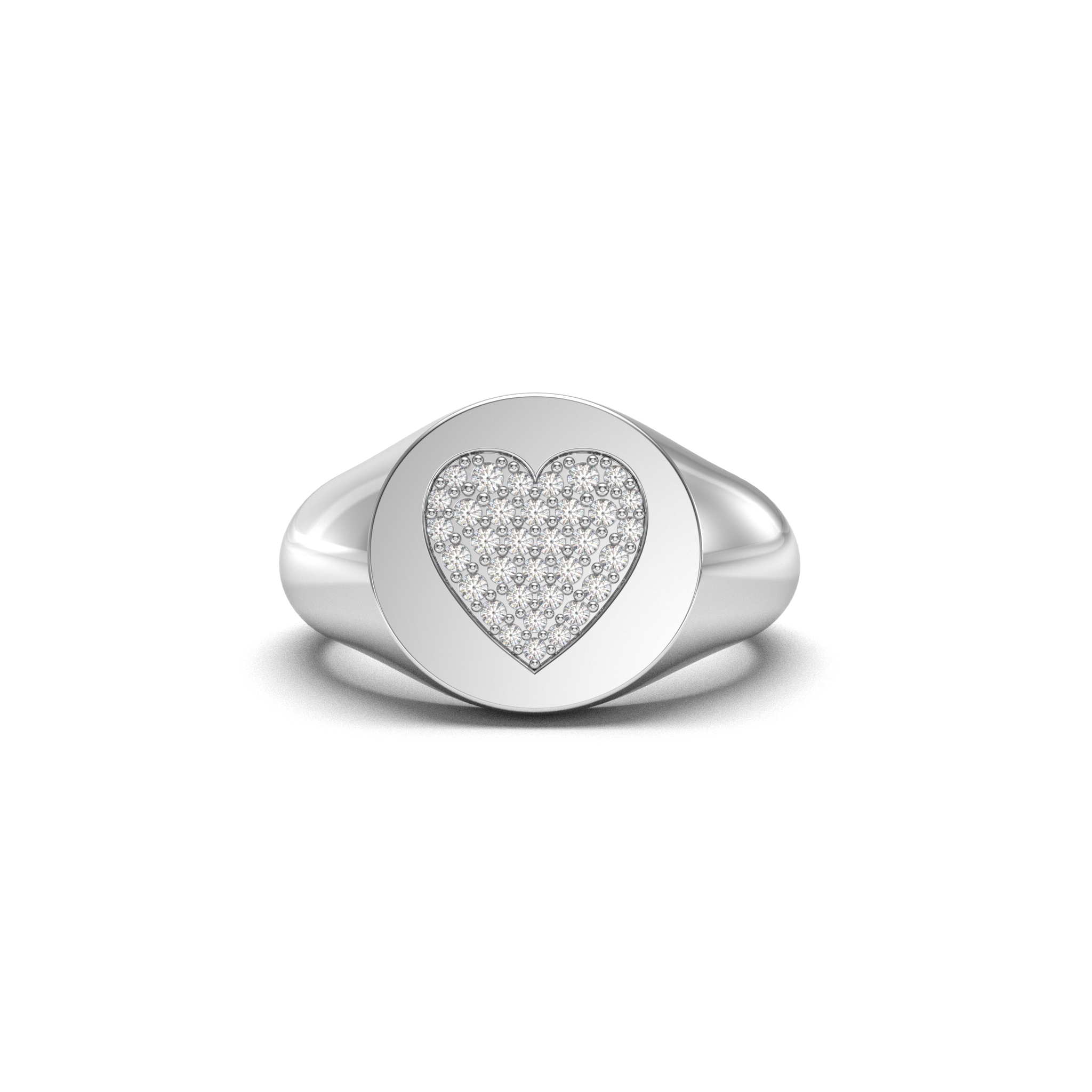 Heart Signet Ring 1 Heart Signet Ring