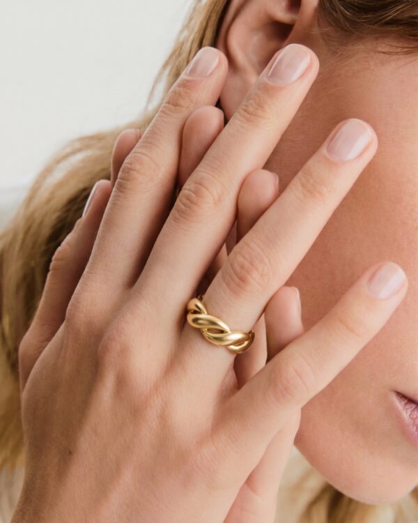 Braided Eternity Band