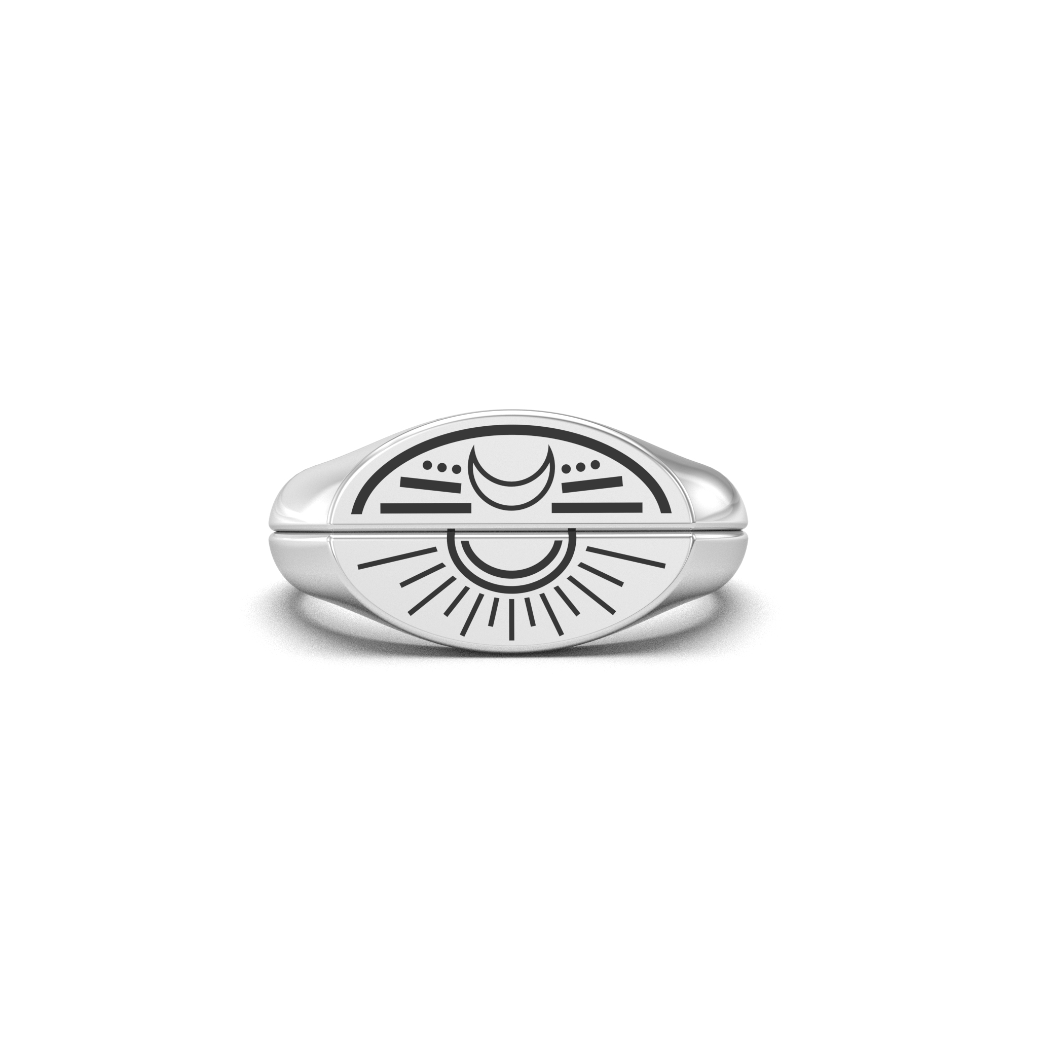 Split Totem Rings 10 Split Totem Rings