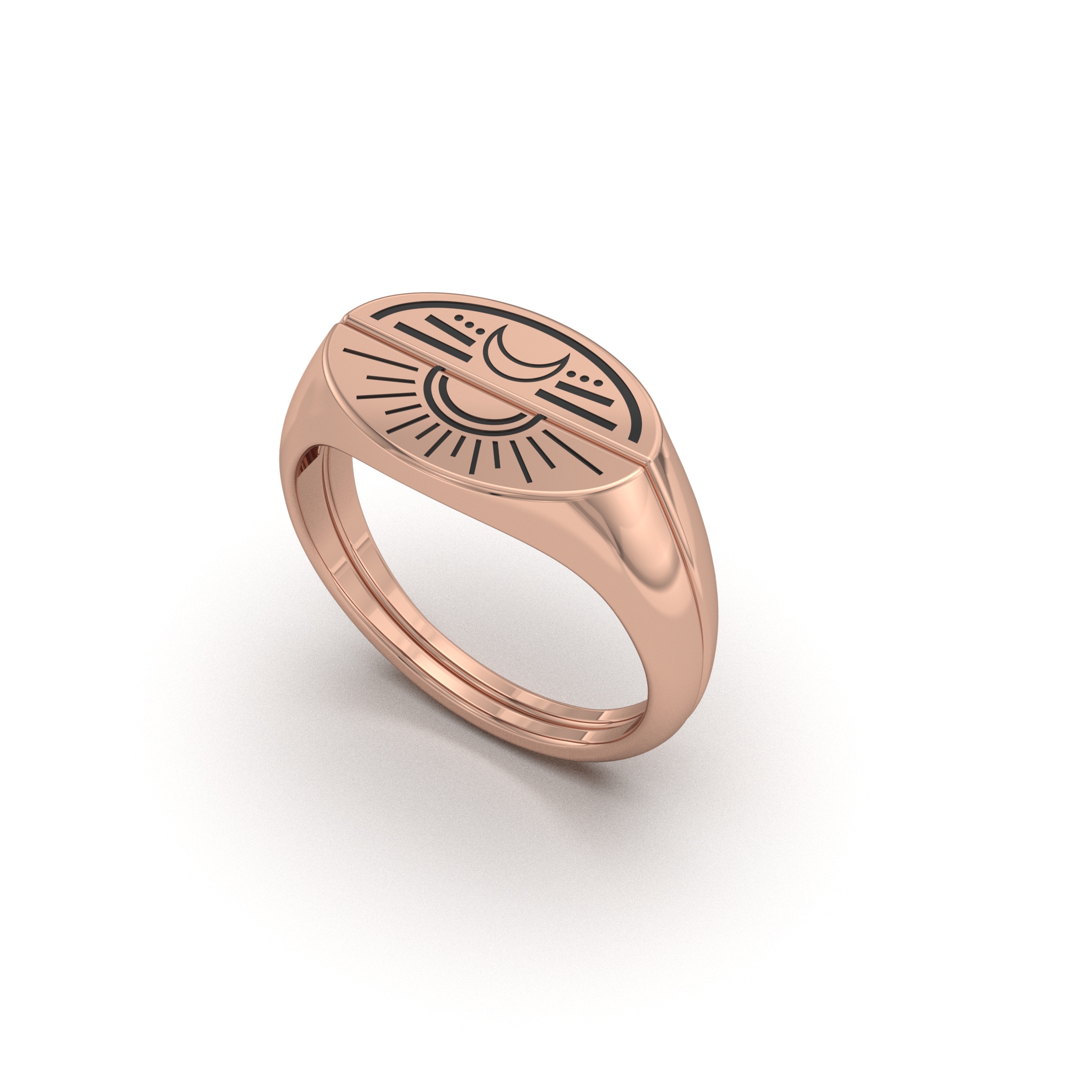 Split Totem Rings 2 Split Totem Rings