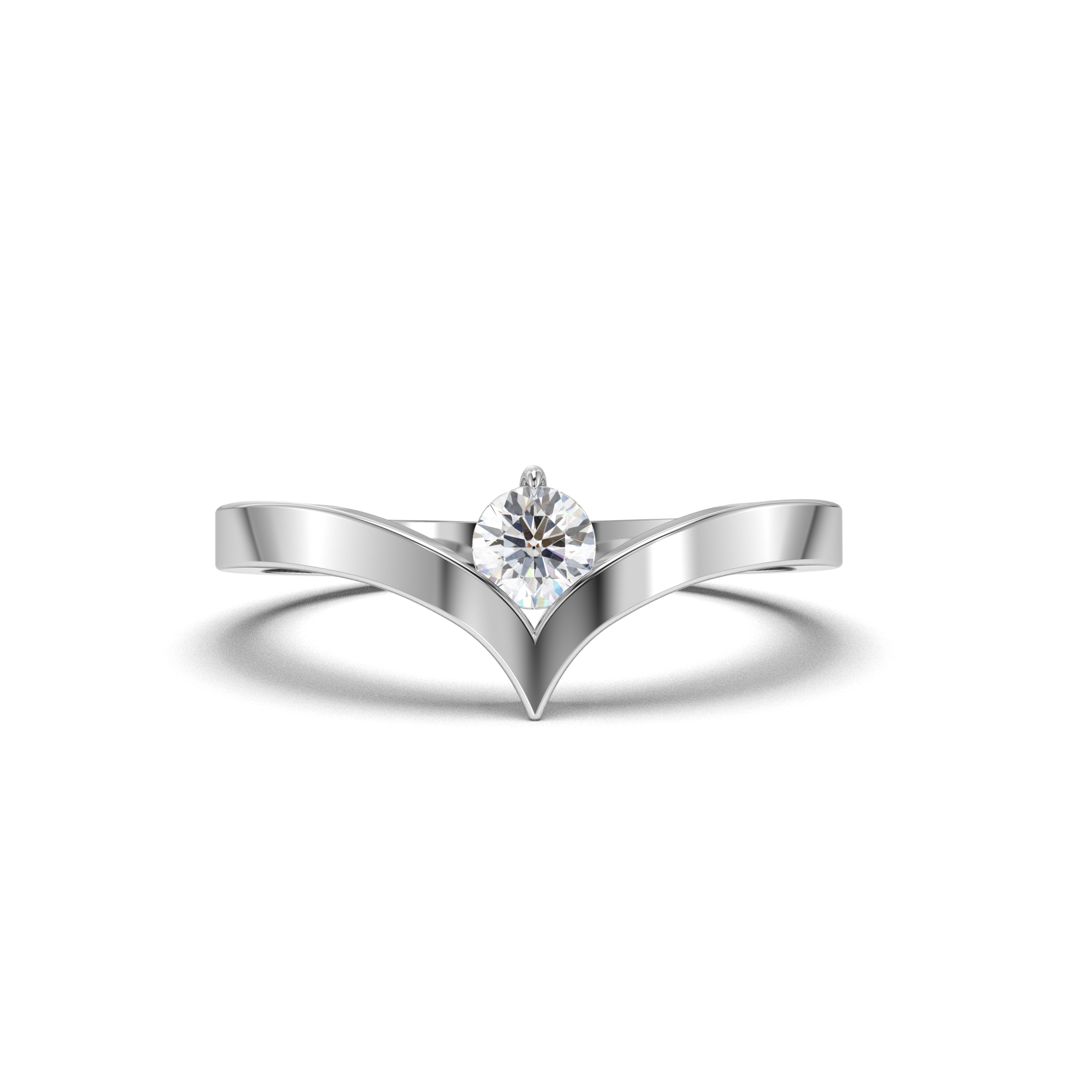 Pointed Diamond Band