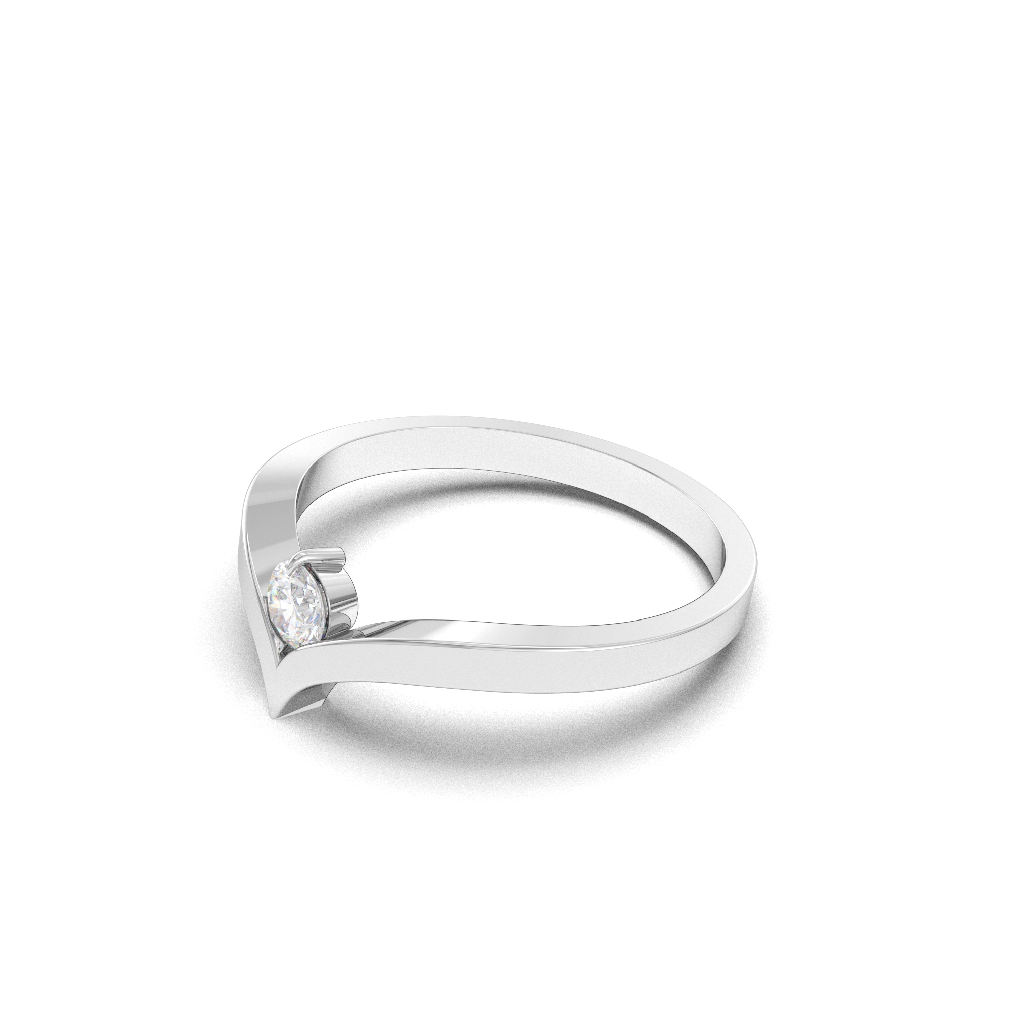 Pointed Diamond Band