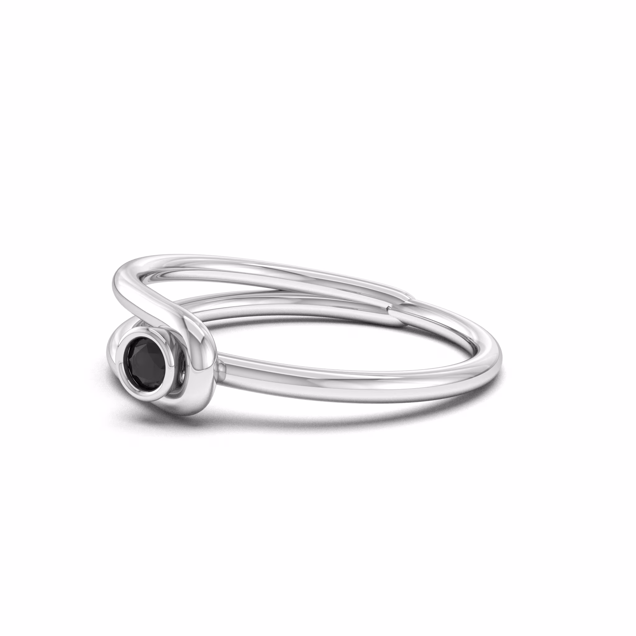 Minimalist Loop Ring 2 Minimalist Loop Ring