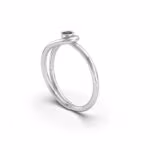 Minimalist Loop Ring 12 Minimalist Loop Ring