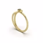 Minimalist Loop Ring 15 Minimalist Loop Ring