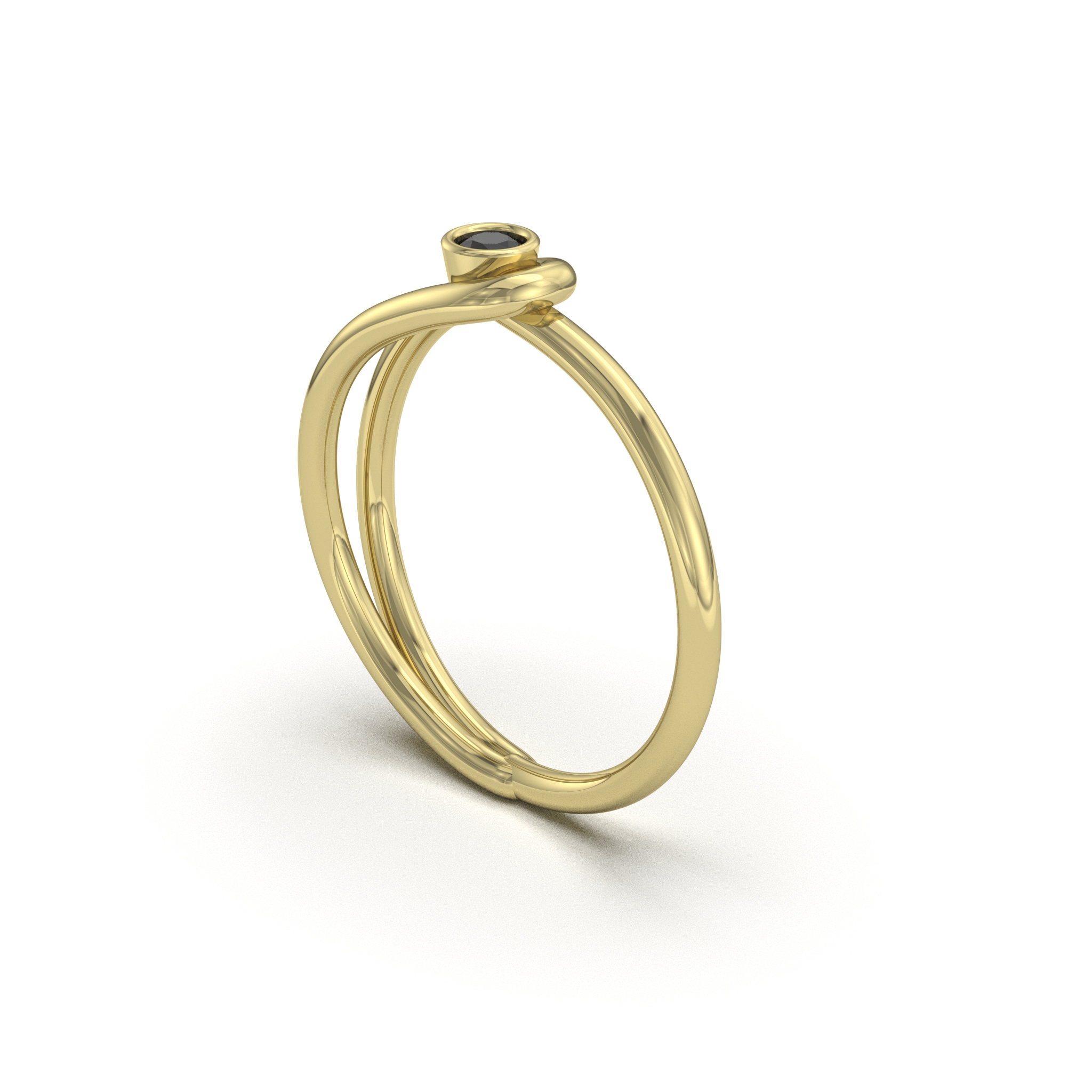 Minimalist Loop Ring 6 Minimalist Loop Ring