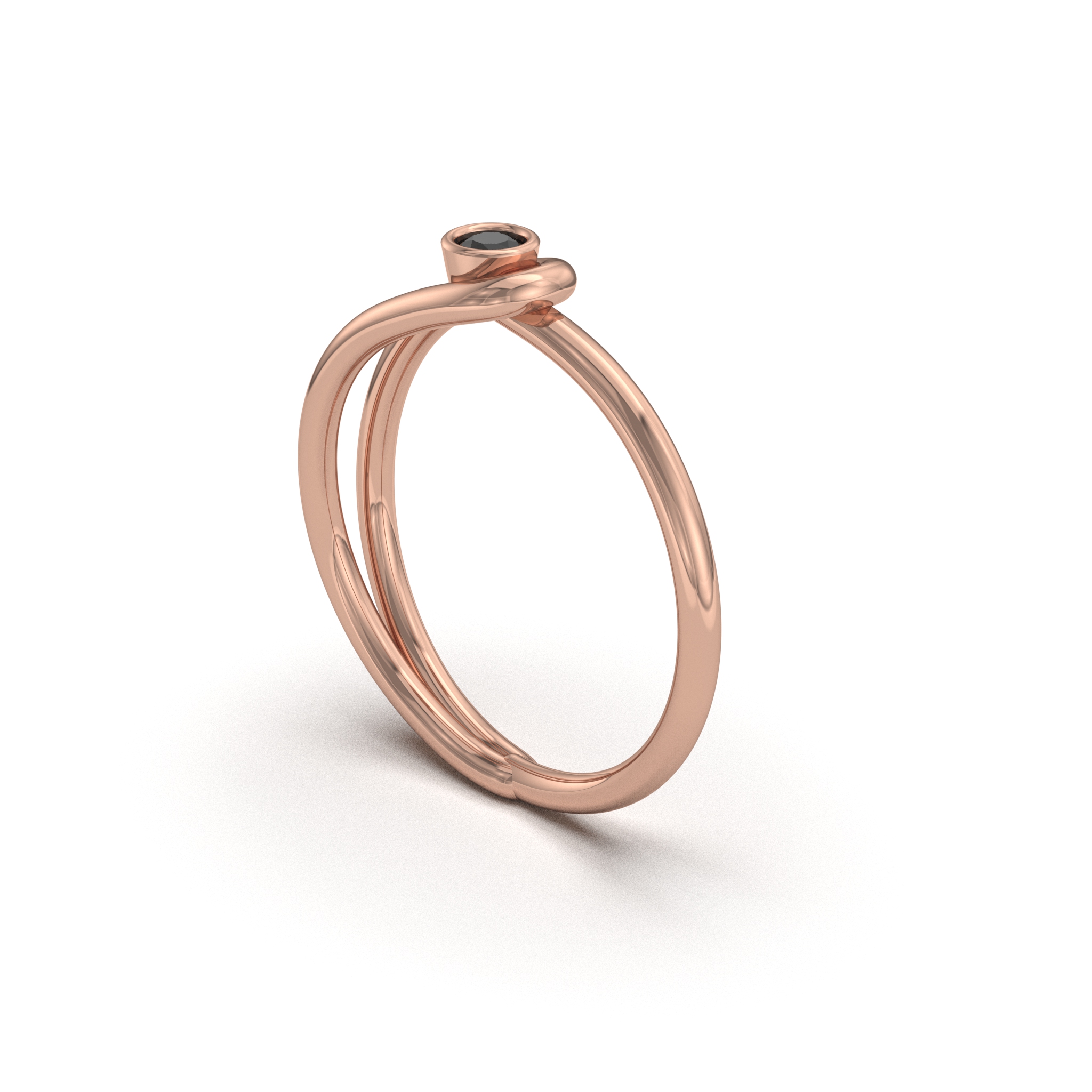 Minimalist Loop Ring 9 Minimalist Loop Ring