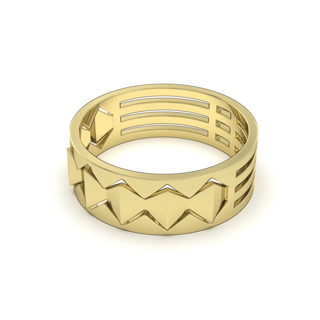 Geometric Pyramid Band