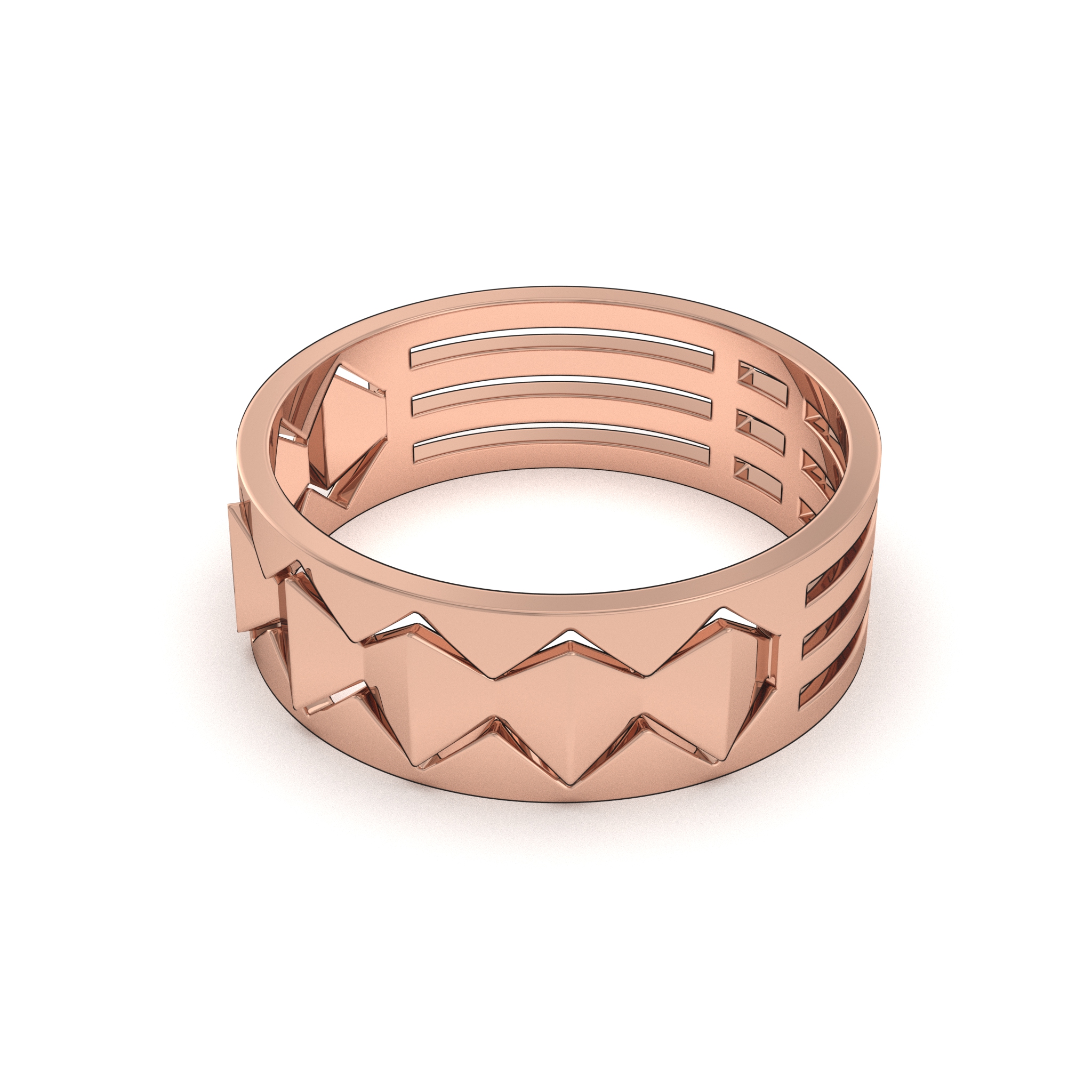 Geometric Pyramid Band