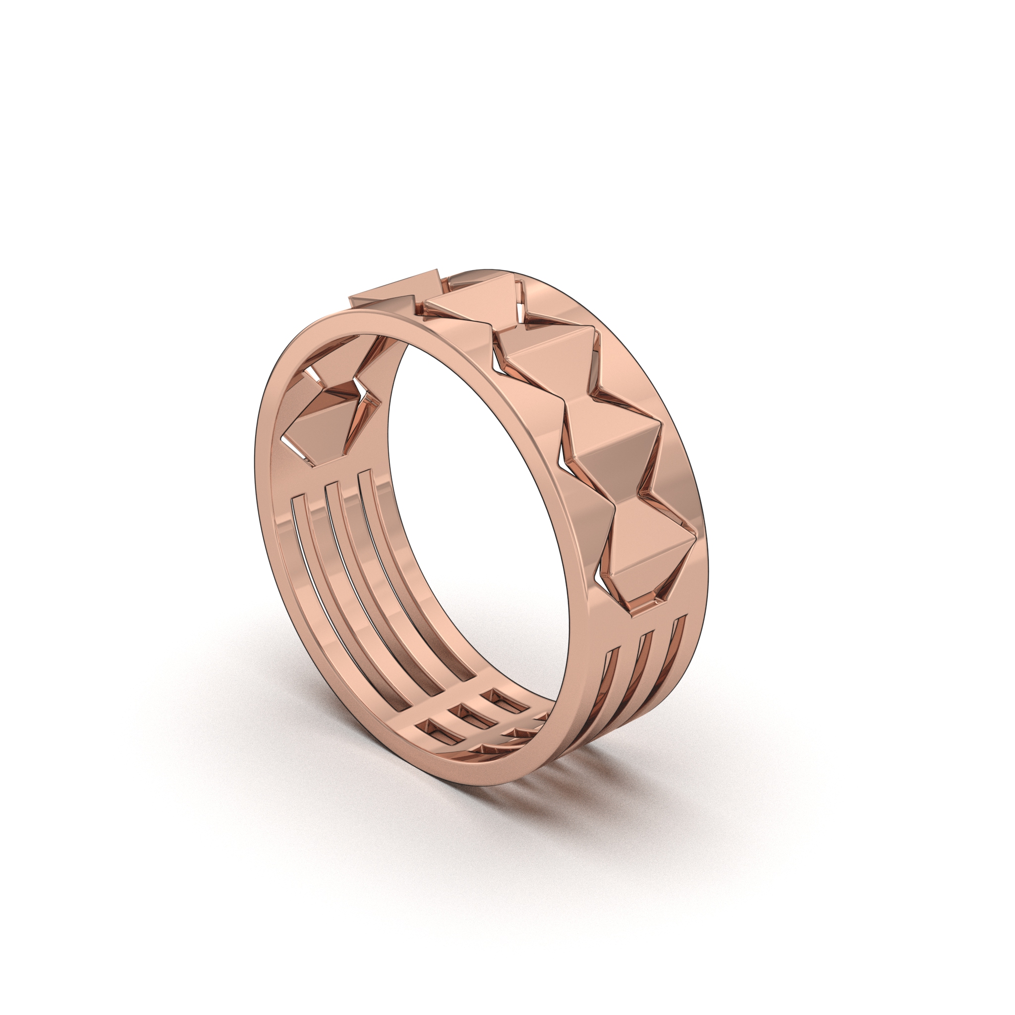 Geometric Pyramid Band