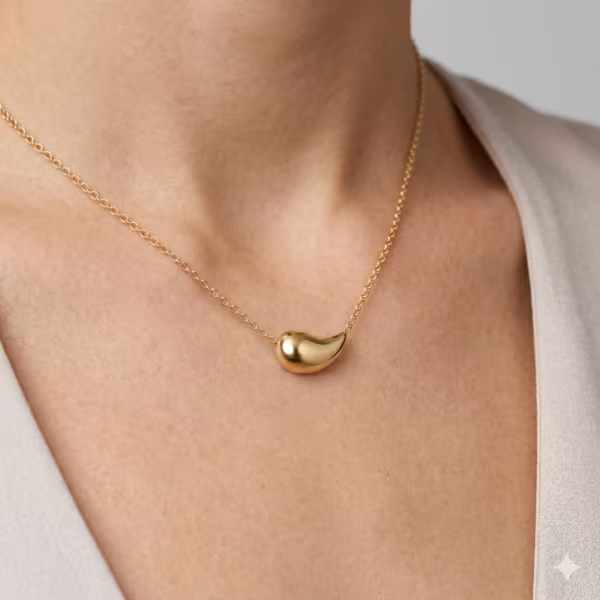 Minimalist Teardrop Necklace