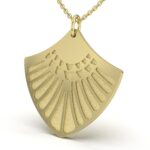 Egyptian Sunburst Pendant