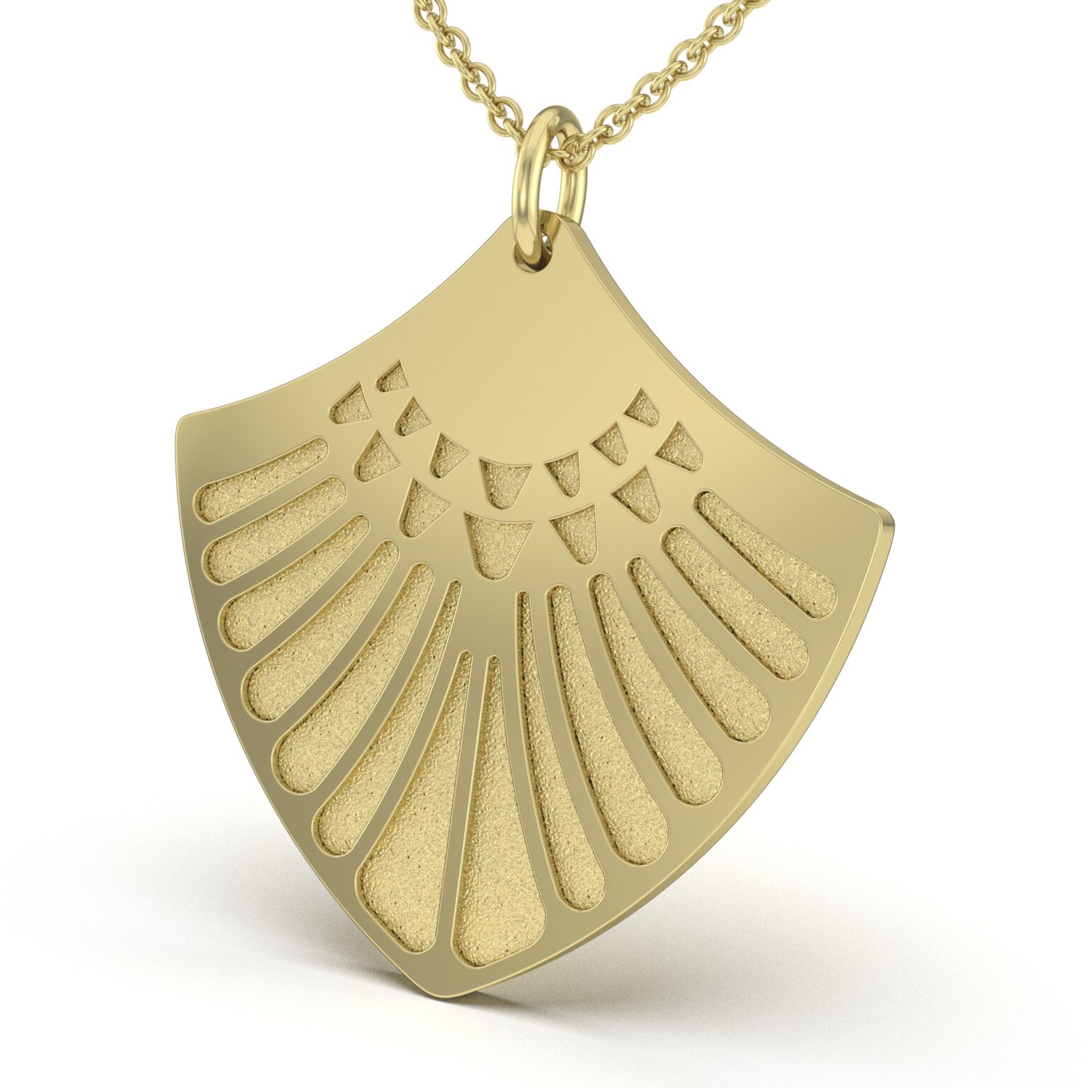 Egyptian Sunburst Pendant