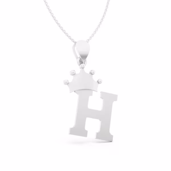 Gold Initial Pendant