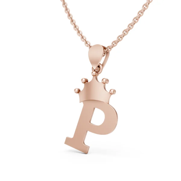 Silver Initial Pendant
