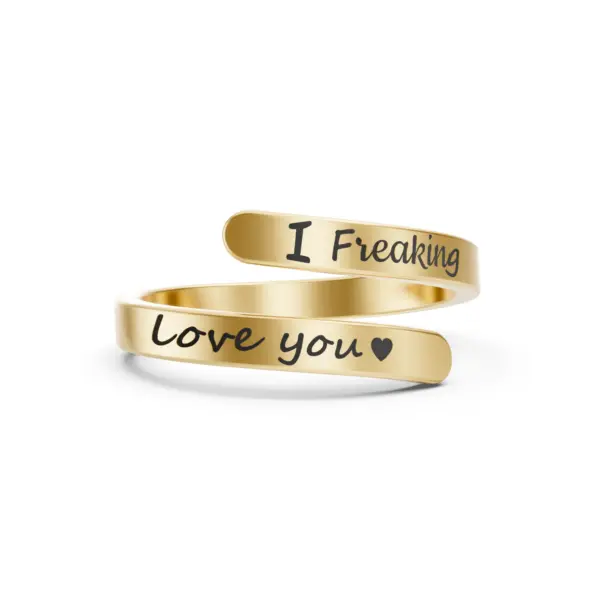 Gold Wrap Ring