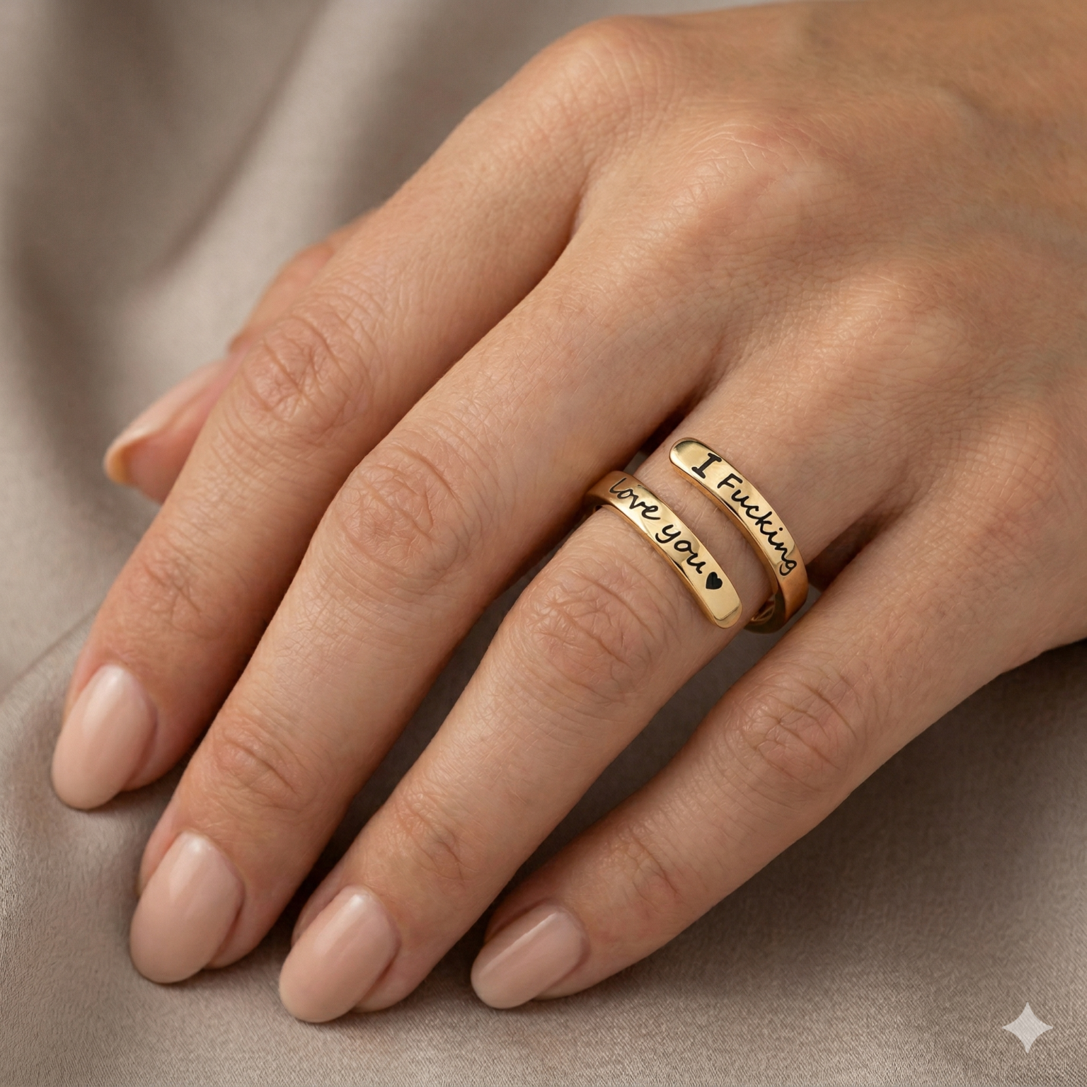 Gold Wrap Ring