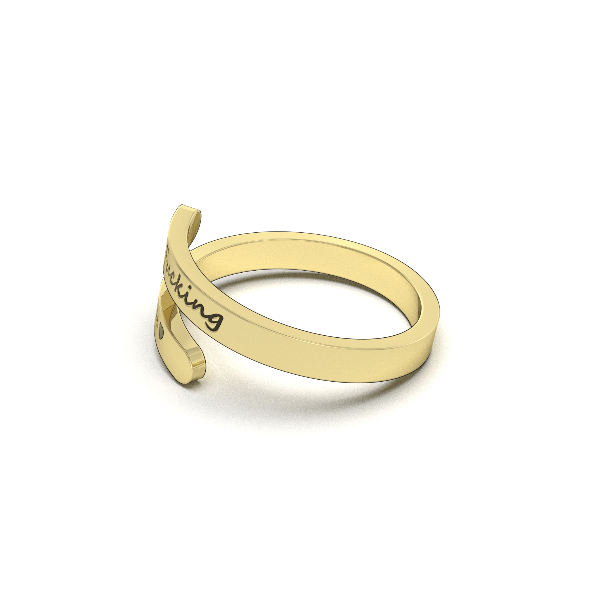 Personalized Wrap Ring