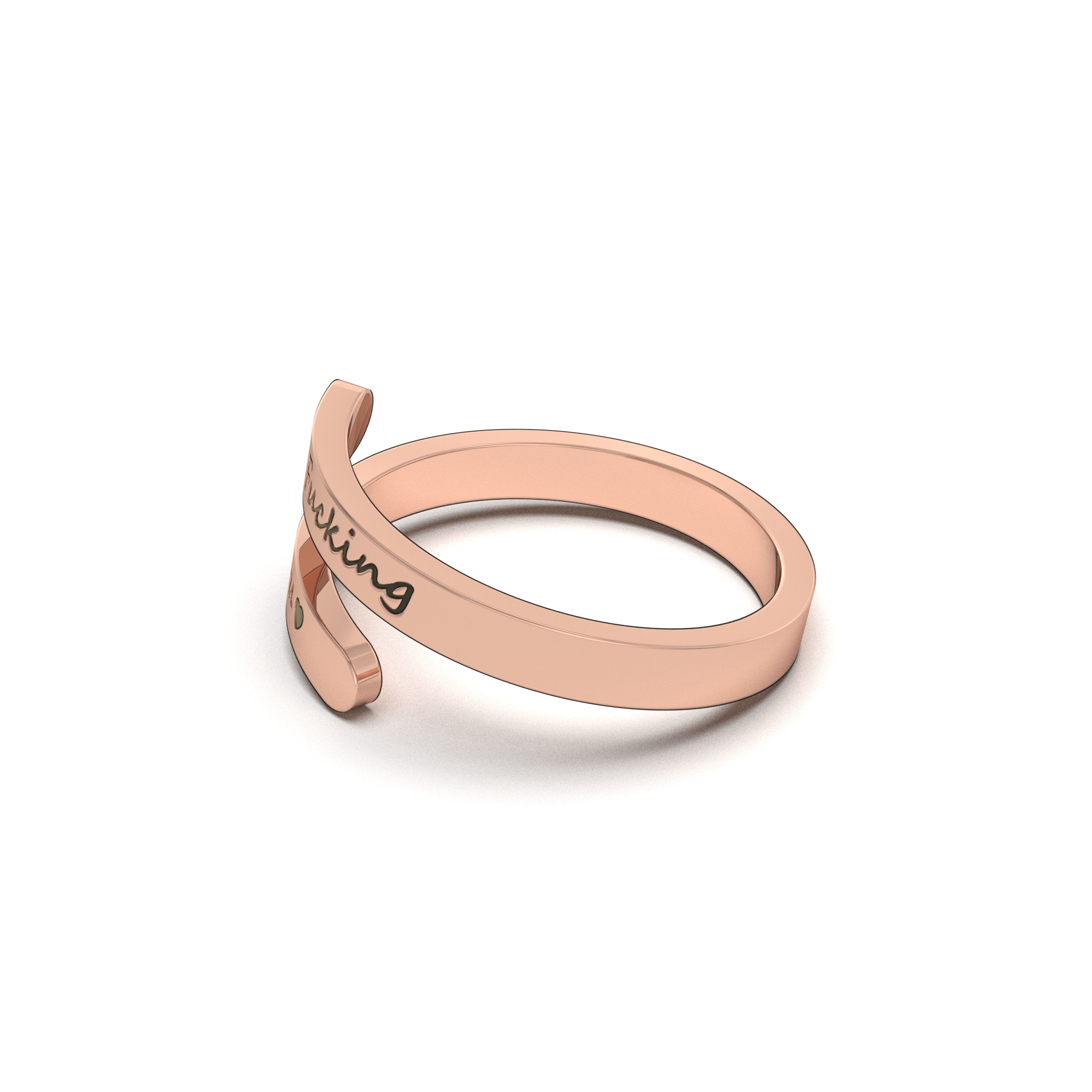 Personalized Wrap Ring