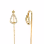 Diamond Teardrop Threader