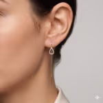 Teardrop Threader Earrings