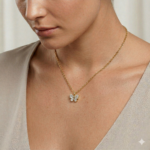 Crystal Butterfly Charm