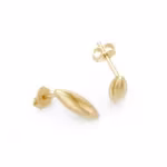 Minimalist Navette Earrings