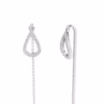 Teardrop Threader Earrings