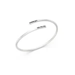 Personalized Orbit Bangle