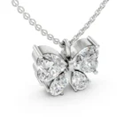 Crystal Butterfly Charm