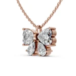 Crystal Butterfly Charm