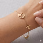 Airplane Globe Bracelet