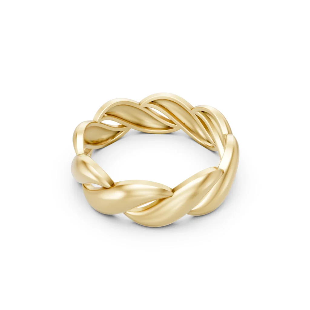 Braided Eternity Band