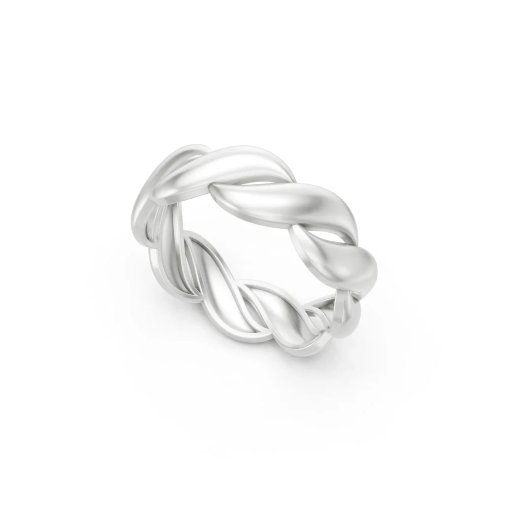 Braided Eternity Band