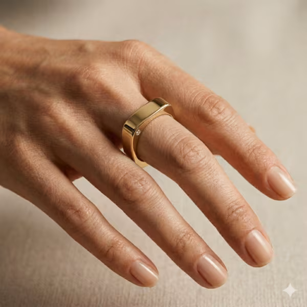 Chunky Gold Ring