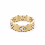 Clover Band Ring