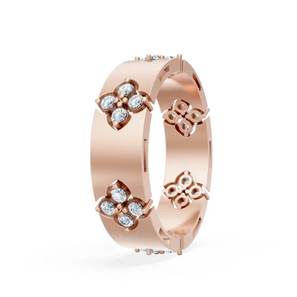Clover Band Ring