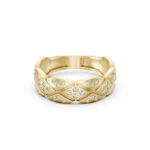 Criss Cross Wedding Ring