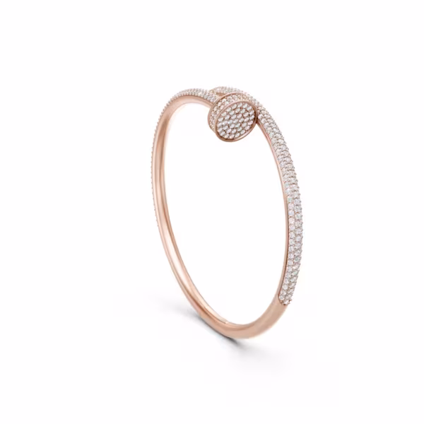 Diamond Nail Bracelet