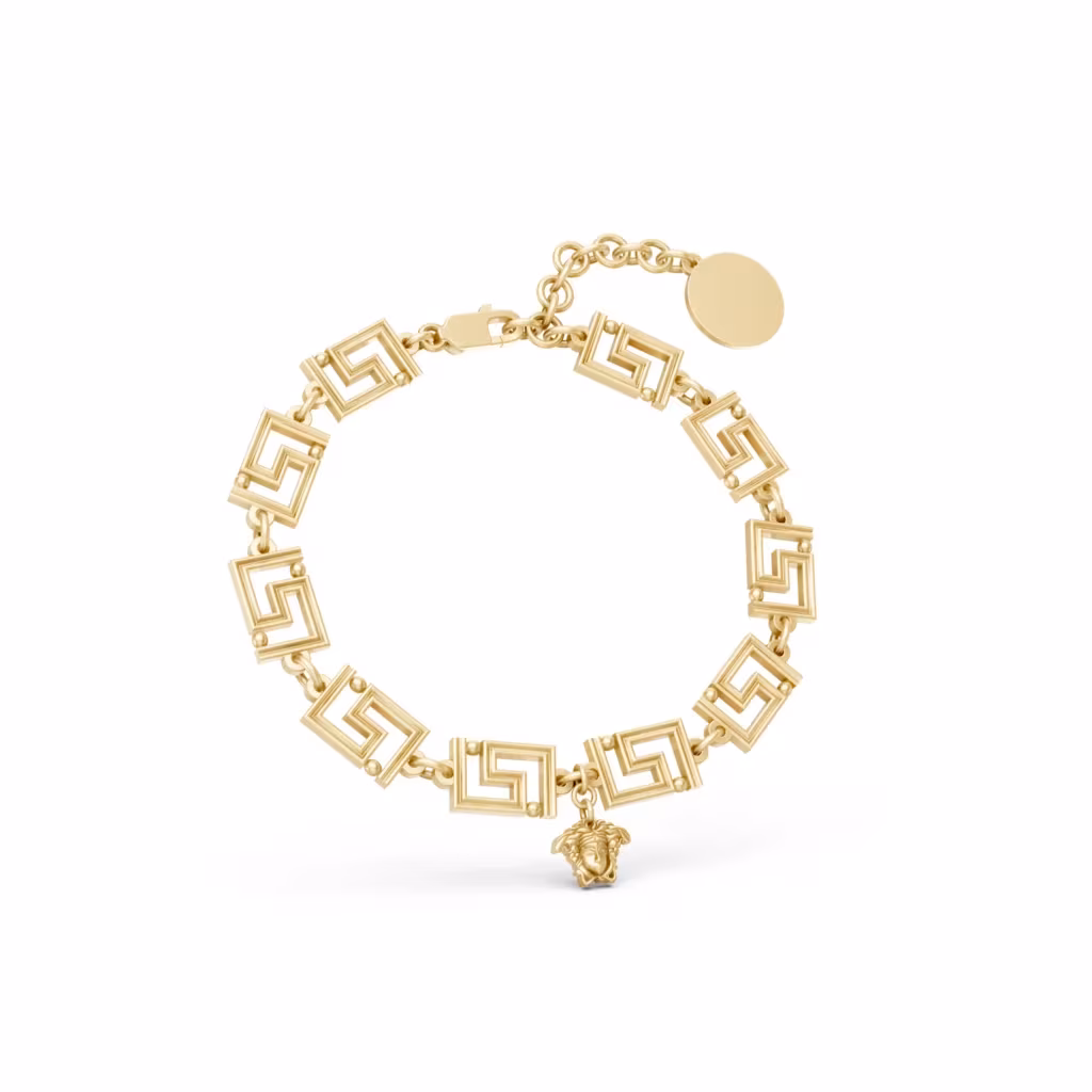 Greek Key Link Bracelet